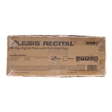 Alesis Recital 88-Key Digital Piano for Beginners