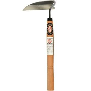 Japanese Weeding Sickle for Quick Garden Work and Weeding