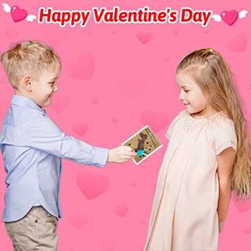 30PCS Hatching Dinosaur Eggs Valentines Day Cards for Kids School Classroom Novelty Dino Toys Valentine's Day Exchange Gifts for Toddler Boy Girl Class Valentine Party Favors Treat Bulk