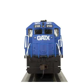 Bachmann Trains - EMD GP38-2 DCC Ready Diesel Locomotive - GMTX #2103 - HO Scale, Blue (Packaging may vary)