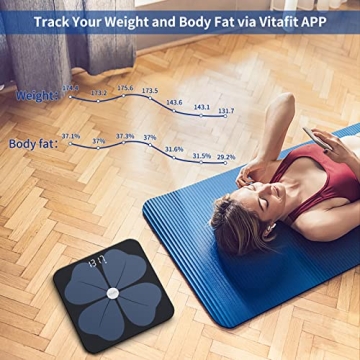 Vitafit Smart Body Fat Scale for Accurate Health Tracking