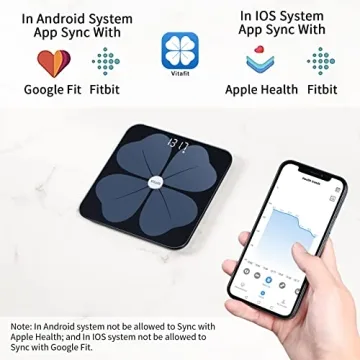 Vitafit Smart Body Fat Scale for Accurate Health Tracking