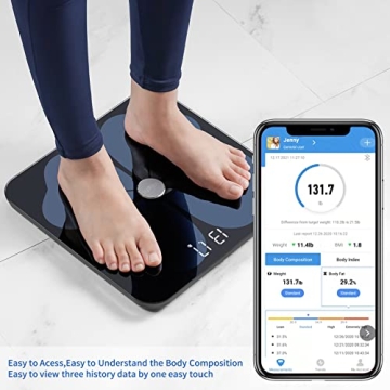 Vitafit Smart Body Fat Scale for Accurate Health Tracking