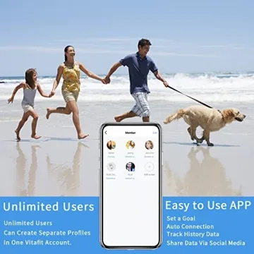 Vitafit Smart Body Fat Scale for Accurate Health Tracking