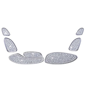 TopDall Type A Bling Crystal Rhinestone Seat Adjust Buttons Control Caps for Mercedes-Benz