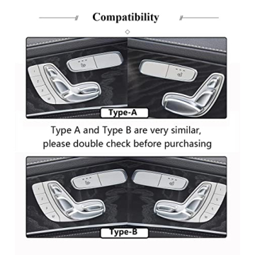 TopDall Bling Seat Control Caps for Luxury Cars