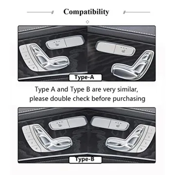 TopDall Bling Seat Control Caps for Luxury Cars