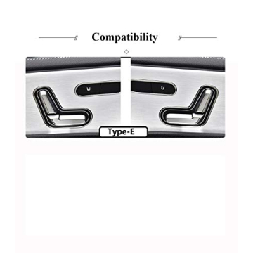 TopDall Bling Seat Control Caps for Luxury Cars