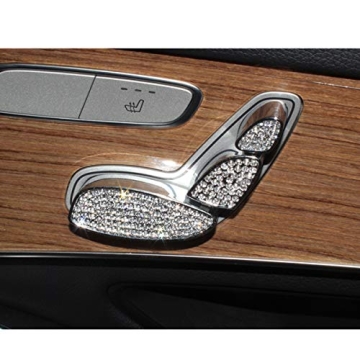 TopDall Bling Seat Control Caps for Luxury Cars