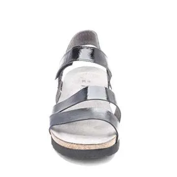 NAOT Women's Kayla Sandal Black Luster for Comfort and Style