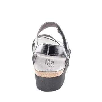 NAOT Women's Kayla Sandal Black Luster for Comfort and Style