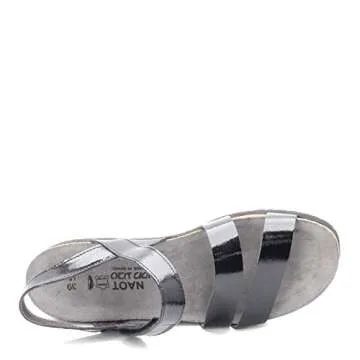 NAOT Women's Kayla Sandal Black Luster for Comfort and Style