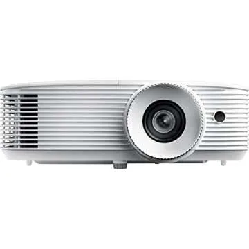 Optoma HD39HDR High Brightness HDR Home Theater Projector | 120Hz Refresh Rate | 4000 lumens | Fast 8.4ms Response time with 120Hz | Easy Setup with 1.3X Zoom | 4K Input | Quiet Operation 26dB