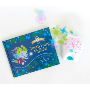Tooth Fairy Flylight Storybook and Magical Projector Night Light Signals The Tooth Fairy, First Lost...