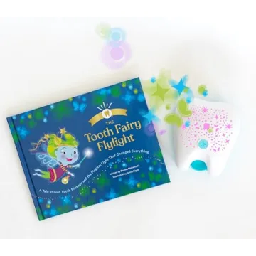 Tooth Fairy Flylight Storybook and Magical Projector Night Light Signals The Tooth Fairy, First Lost...