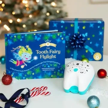 Tooth Fairy Flylight with Storybook Night Light Gift Set
