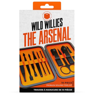 Wild Willies Grooming Kit: 10 Essential Tools for All