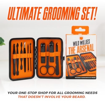 Wild Willies Grooming Kit: 10 Essential Tools for All