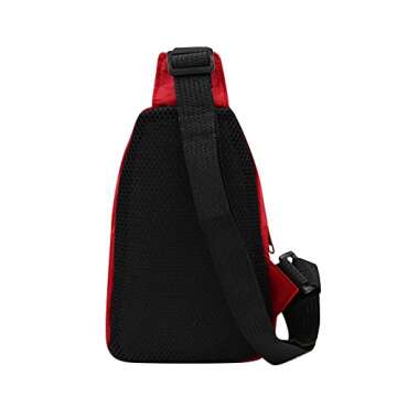 JUMISEE Kids Cartoon Mouse Crossbody Chest Bag Cute Bow Sling Shoulder Bag Travel Hiking Daypack for Boys Girls