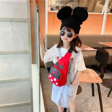 Cute Mouse Crossbody Bag for Kids Fun and Practical
