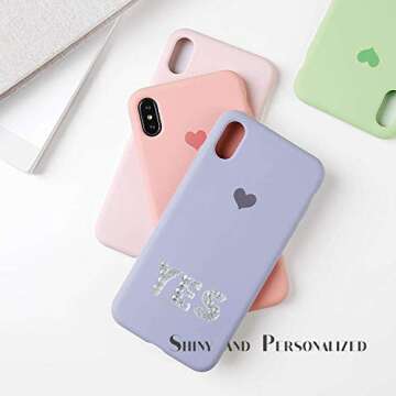 Winorda 12 Sheets Glitter Alphabet Letter Stickers Glitter Self Adhesive Alphabet Stickers for Grad Cap and Arts Craft(12 Color)