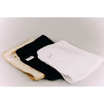 Zemits SkinPerfect Luxury Spa Facial Towel | for Esthetician, Cosmetologist, Massage Therapist | Microfiber Soft | Set of 10 - Black