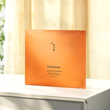 Sulwhasoo Concentrated Ginseng Sheet Mask for Youthful Skin