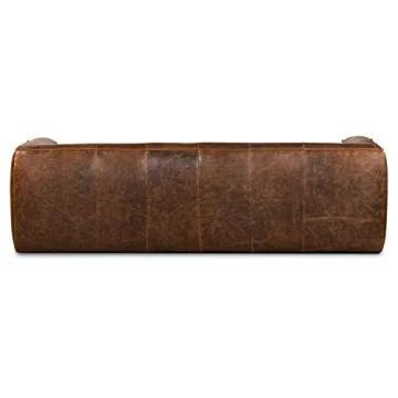 Stylish POLY & BARK Capa Sofa in Leather Features Comfort