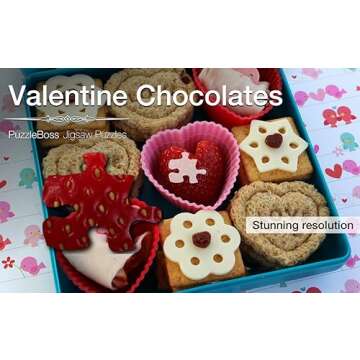 Valentine Chocolate Jigsaw Puzzles