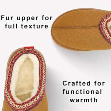 BKLWEV Women's Plump Platform Mini Boots for Cozy Comfort