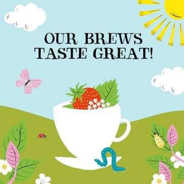 Clipper Tea Strawberry & Elderflower – Organic Herbal Tea