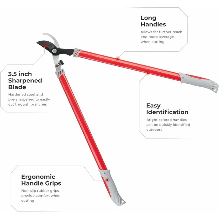 INTERTOOL Bypass Loppers - 29" Ergonomic Tools
