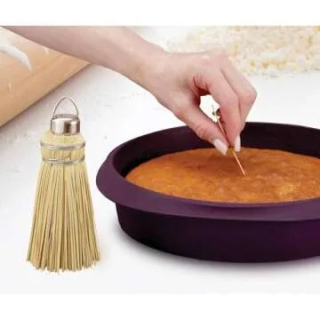 HIC Kitchen Amish Broom Cake Tester - Natural Corn Husk Baking Tool for Accurate Results