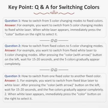 AIRIVO Outdoor Laser Lights Projector, 5 Color Motion Firefly Star Shower Laser Lights, Moving RGB Christmas Projector Light Waterproof with Remote Control for Home, Garden, Patio, GY-01A