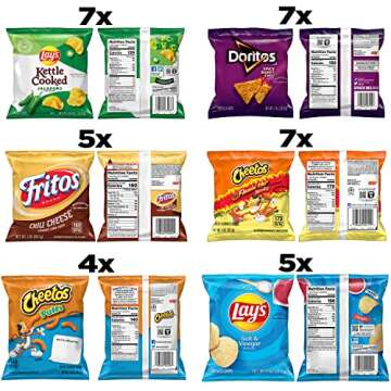 Frito Lay Bold Mix Variety Pack, (Pack of 35)