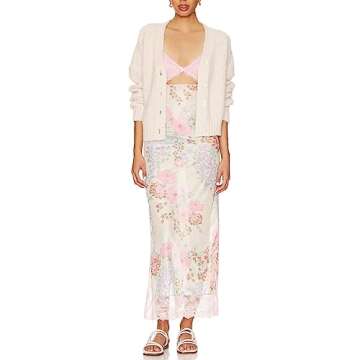 Floral Maxi Dress for Summer Cocktail Parties