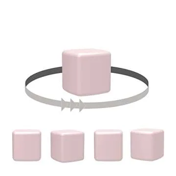 Dalya Outdoor Side Table in Pink Blush for Gardens