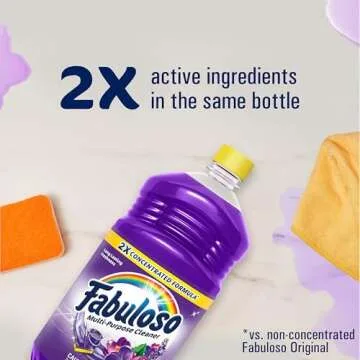 Fabuloso Multi-Purpose Cleaner 2X Concentrated Lavender Scent