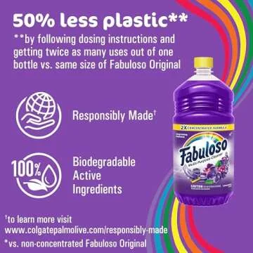 Fabuloso Multi-Purpose Cleaner 2X Concentrated Lavender Scent