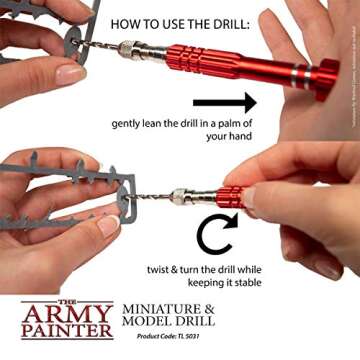 The Army Painter Miniature Drill for Hobby Modelling