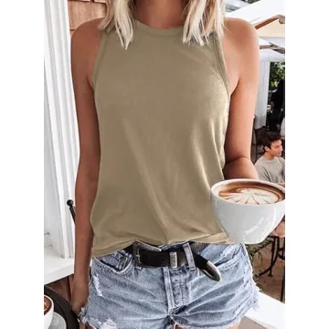Leopard Print Casual Tank Top for Women in Summer