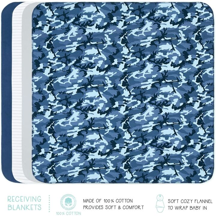 Peanutshell Baby Boys Layette Gift Set - Camo