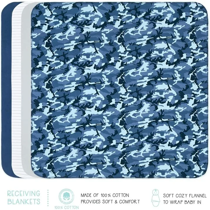 Peanutshell Baby Boys Layette Gift Set - Camo