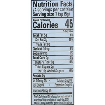 Purity Farms Organic Ghee - Clarified Butter, 95% Organic