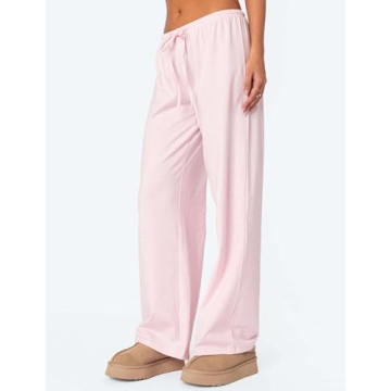 LONGBIDA Women's Pajama Pants - Soft & Stylish Lounge Wear