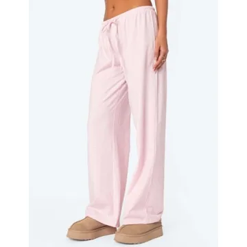 LONGBIDA Women's Pajama Pants - Soft & Stylish Lounge Wear