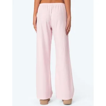 LONGBIDA Women's Pajama Pants - Soft & Stylish Lounge Wear