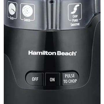 Hamilton Beach 4-Cup Mini Food Processor for Easy Slicing