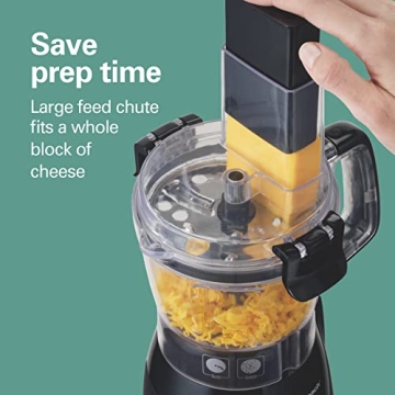 Hamilton Beach 4-Cup Mini Food Processor for Easy Slicing
