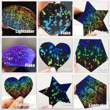 Wefuit Upgraded H1H Build Plate for Bambu Lab A1/X1/X1C/X1E/P1P/P1S 3D Printer,Smooth Lightsaber+Smooth Flake Spring Steel Plate,257x257mm Heated Bed Double Sided Flexible Sheet Removable Platform.